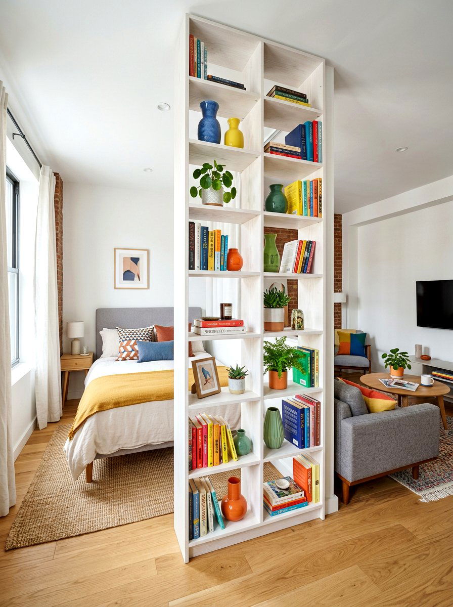 Studio Apartment Divider - 30 Pinterest apartment decor ideas