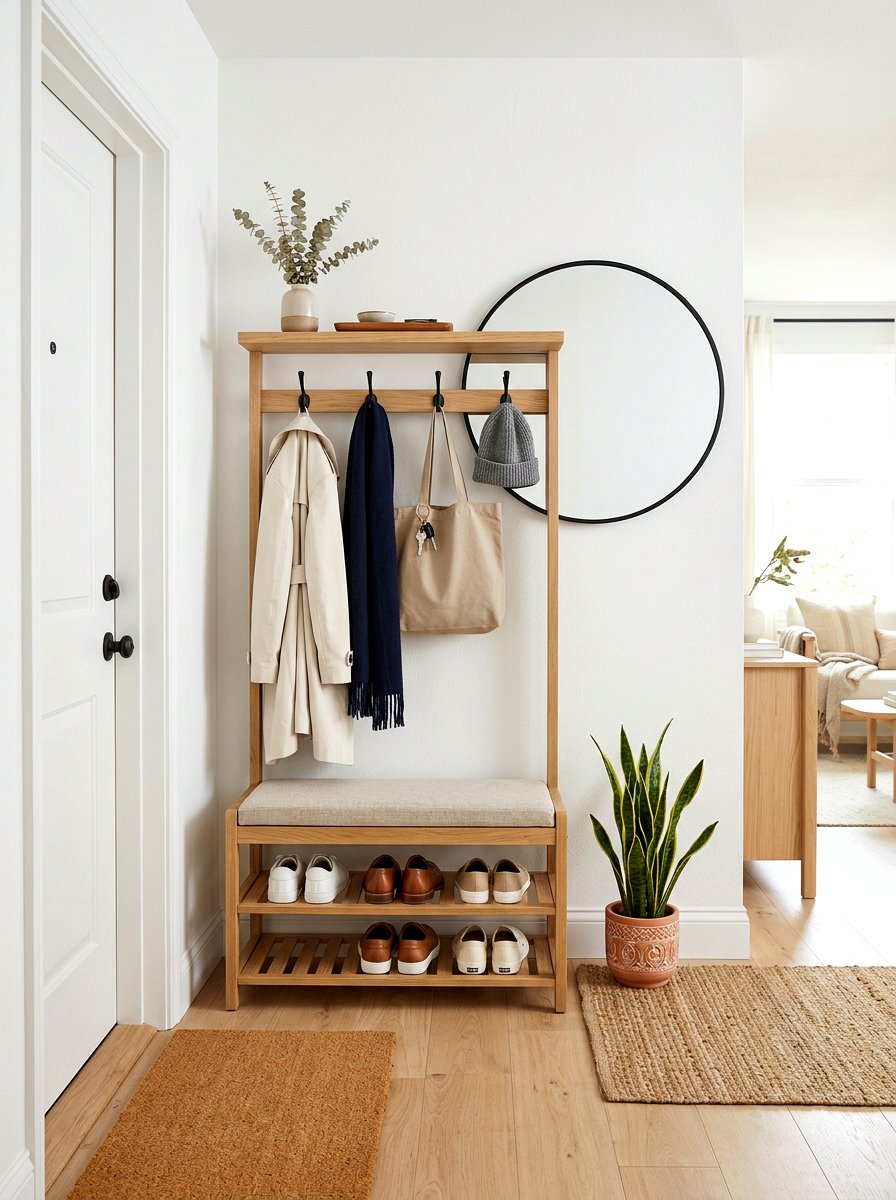 Studio Apartment Entryway Storage - 30 studio apartment storage ideas