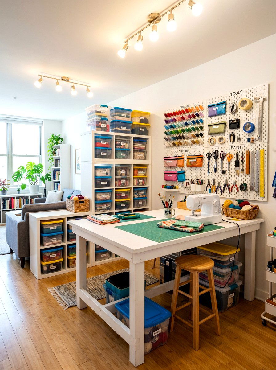 Studio Apartment Hobby Station - 30 alcove studio apartment ideas