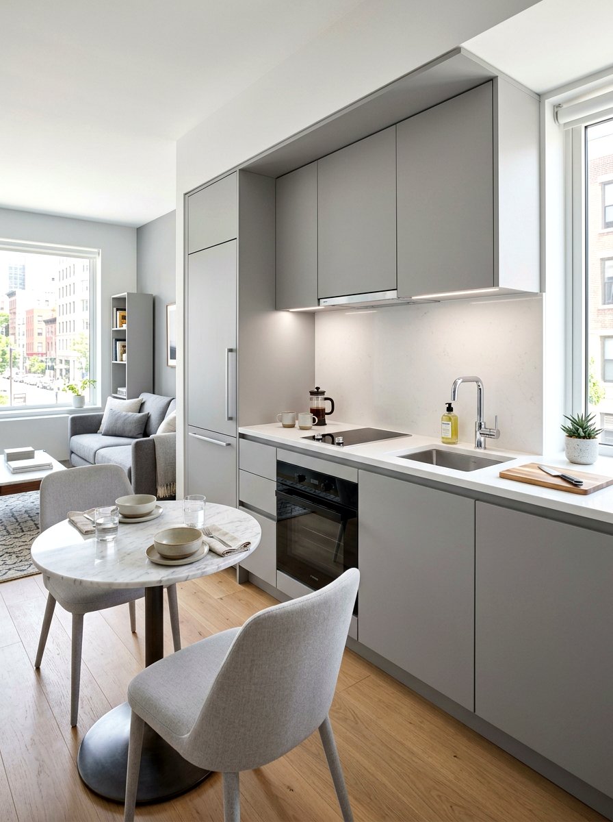 Studio Apartment Kitchen - 30 tiny apartment kitchen ideas