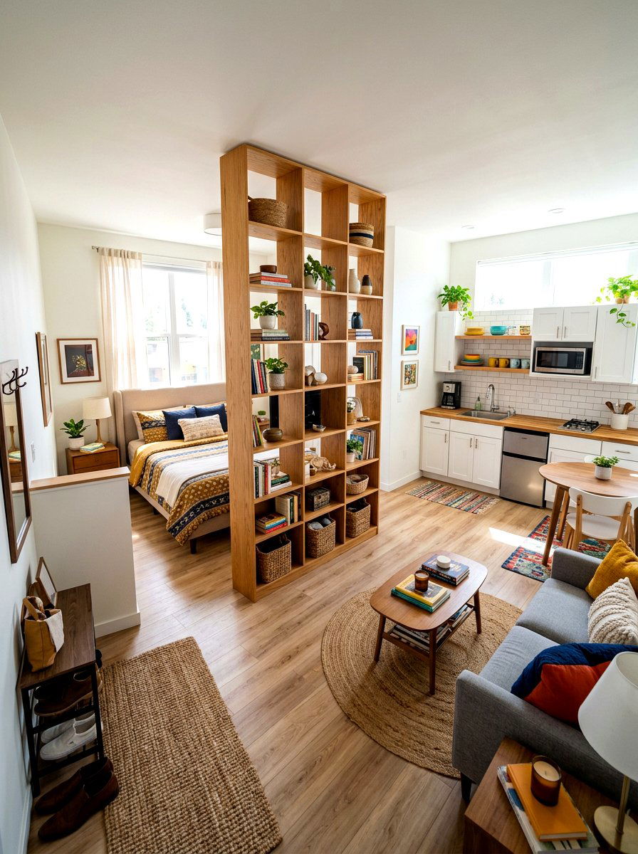 Studio Apartment Zone Layout - 30 open floor plan ideas