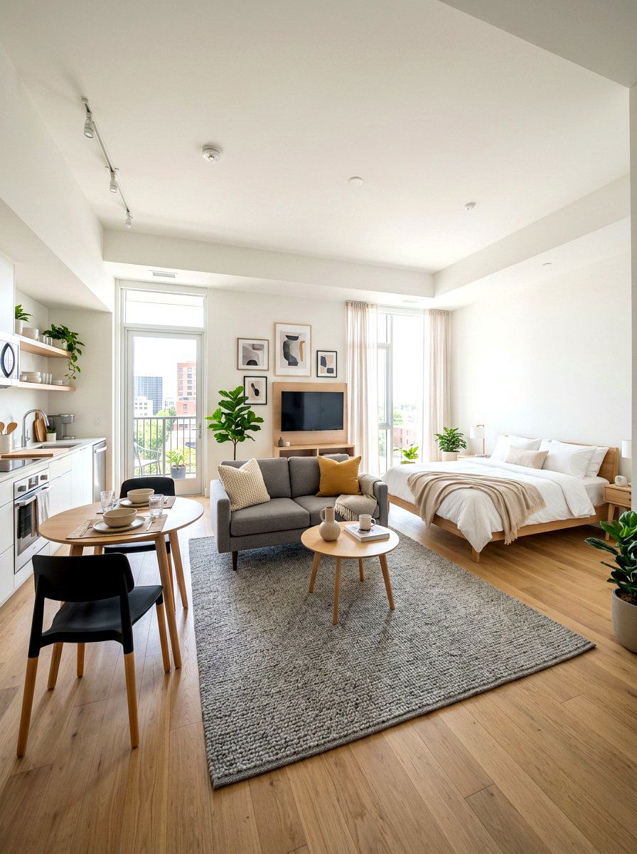Studio apartment layout - 30 viral apartment decor ideas