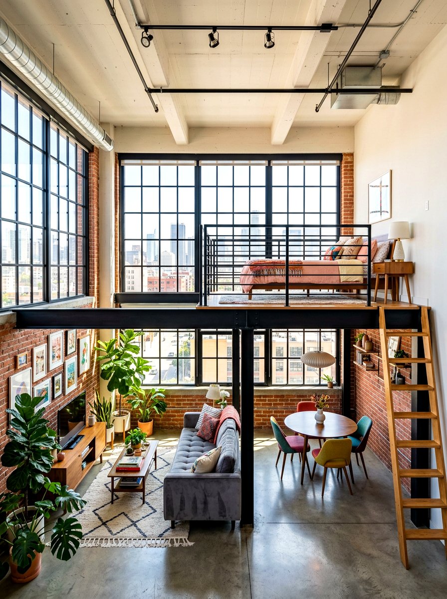 Studio apartment loft bed - 30 loft bed ideas