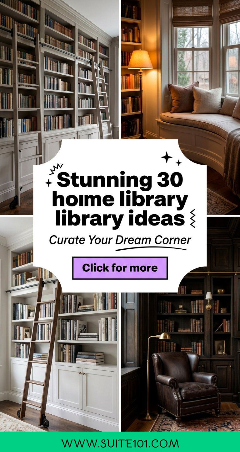 Stunning 30 home library ideas to Transform Your Space Today - Stunning 30 home library ideas to Transform Your Space Today
