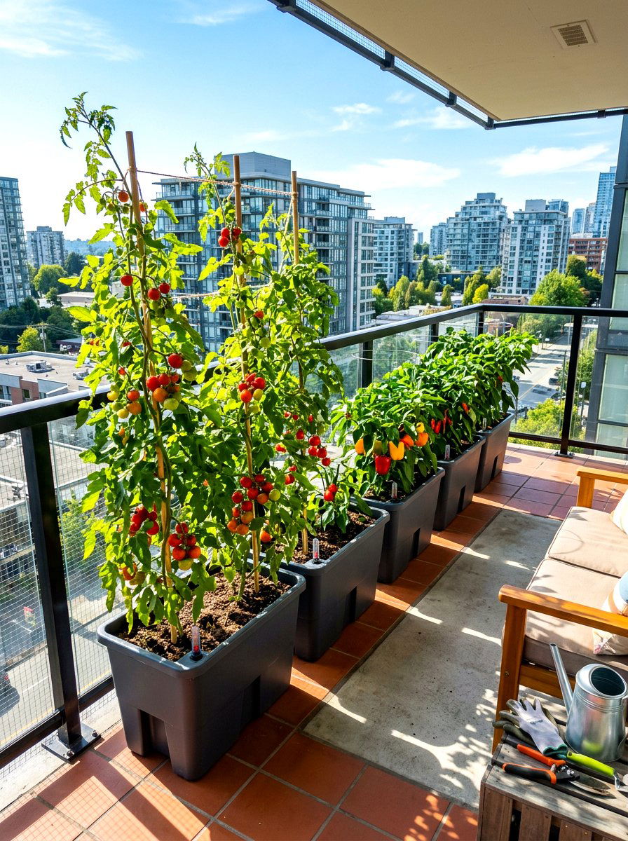 Sub irrigation planter - 30 vegetable garden watering ideas