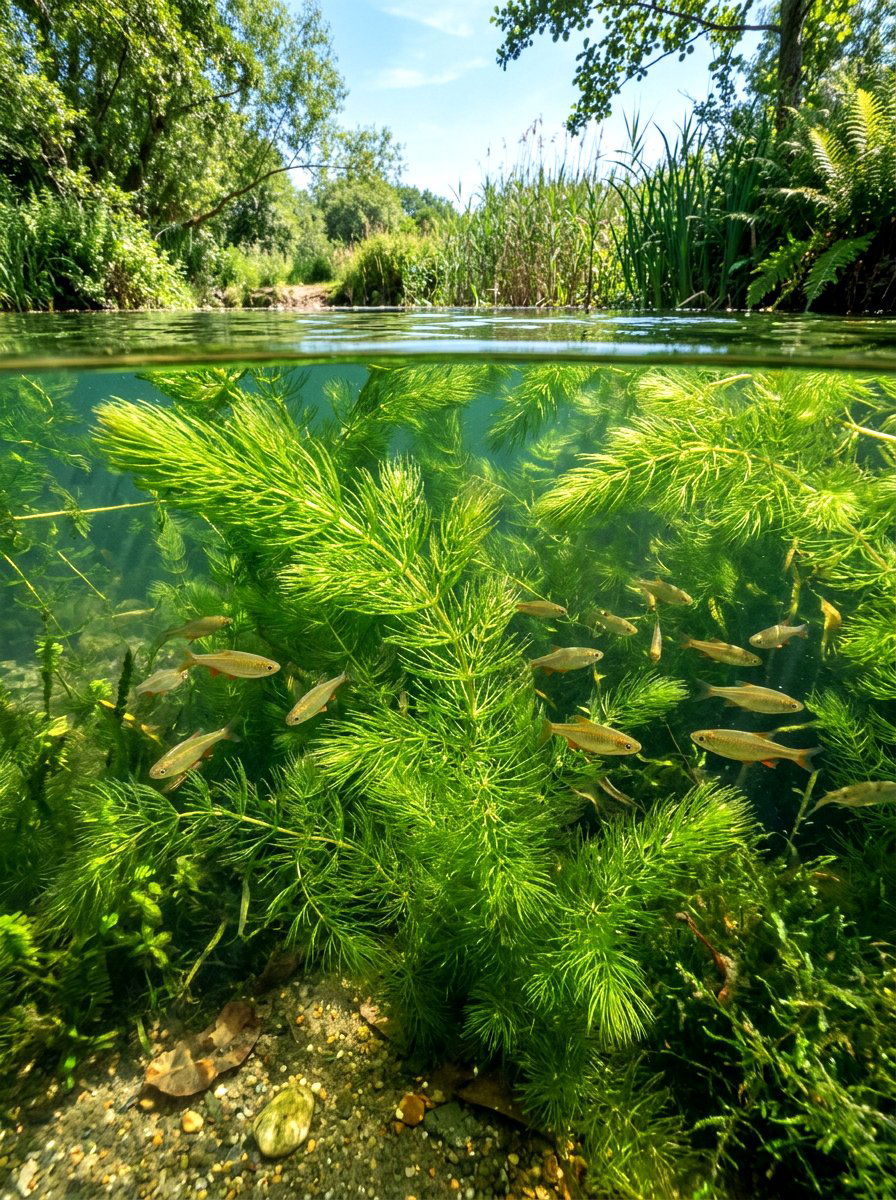 Submerged aquatic plants - 30 pond landscaping ideas