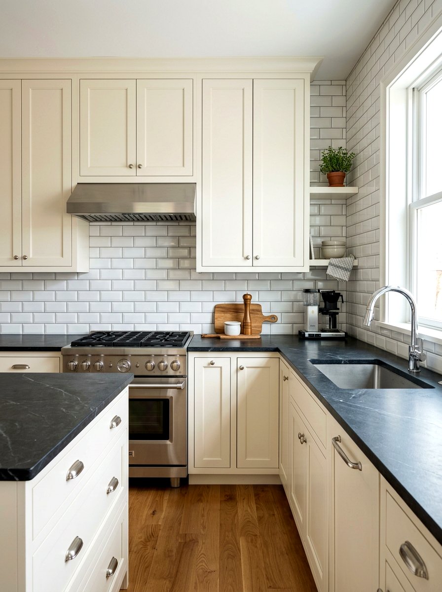 Subway Tile Backsplash Kitchen - 30 traditional kitchen ideas