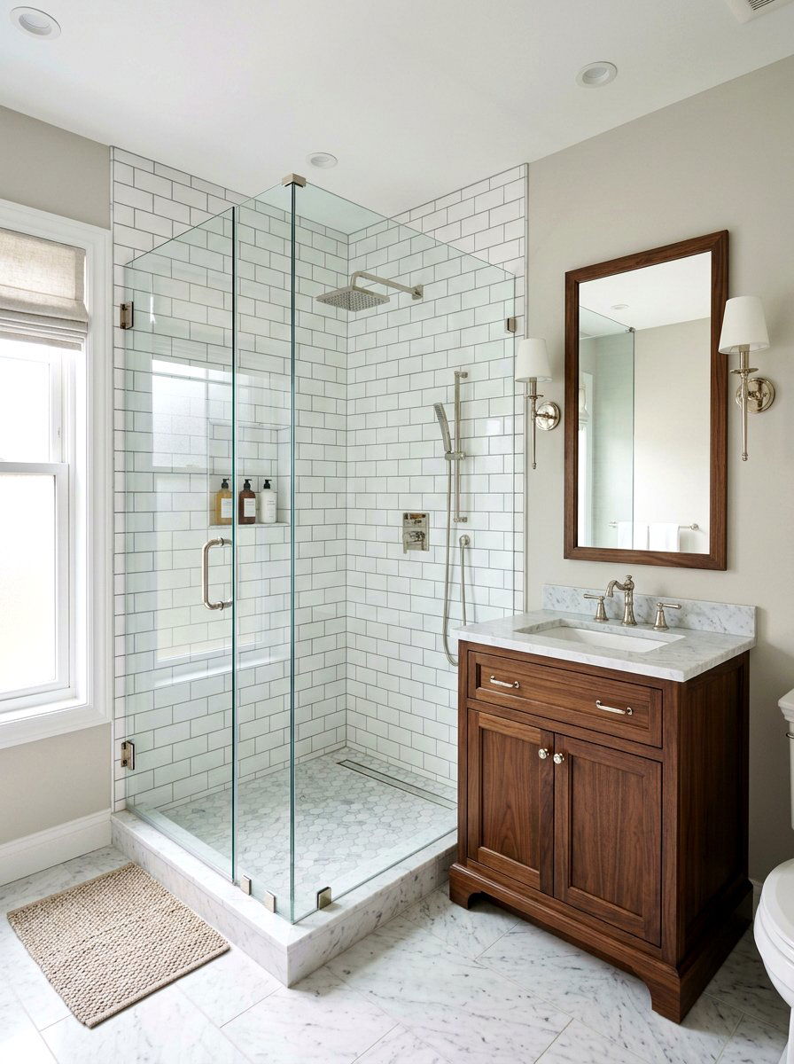 Subway Tile Shower - 30 traditional bathroom ideas