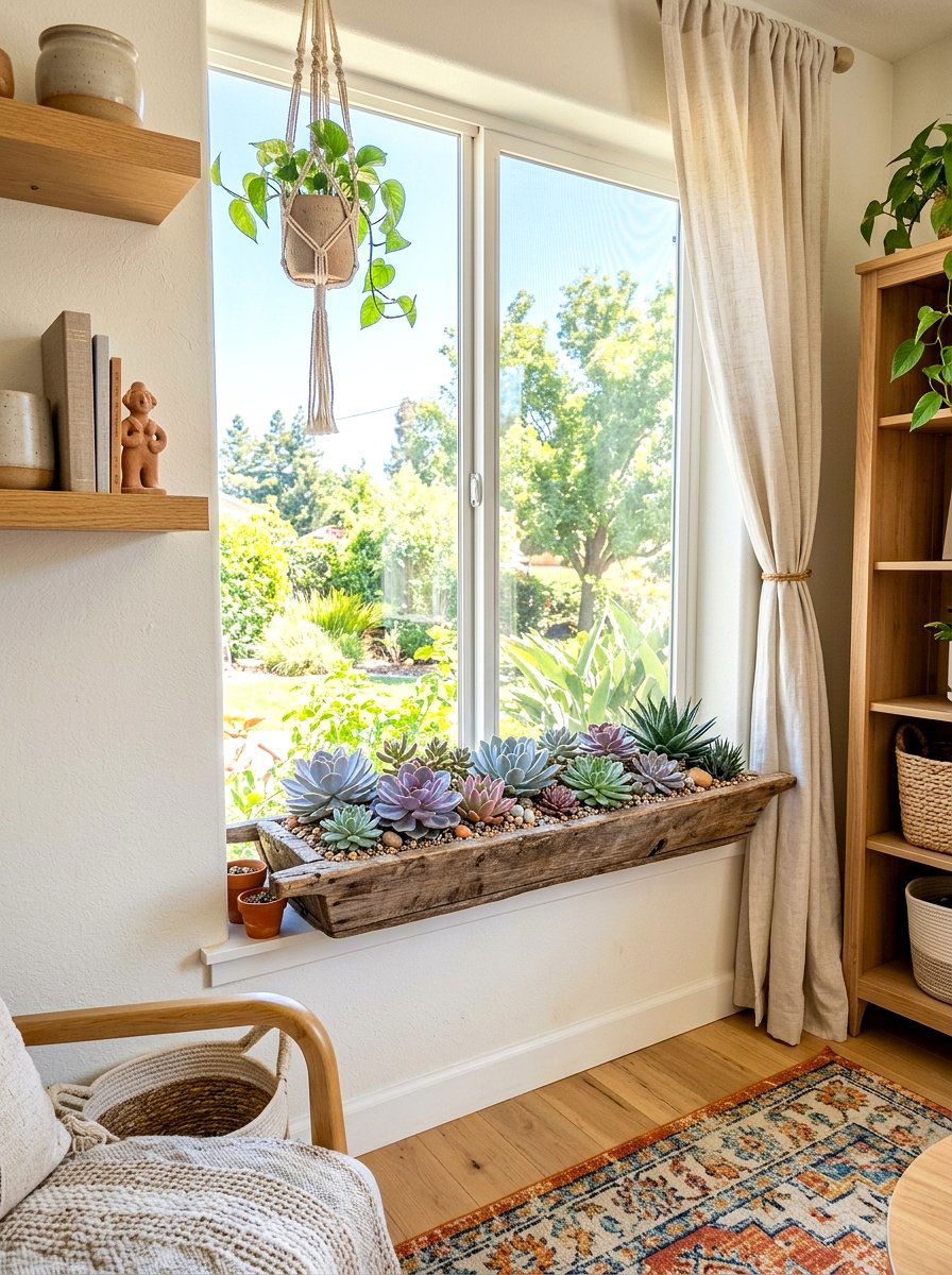 Succulent Collection - 30 windowsill garden ideas