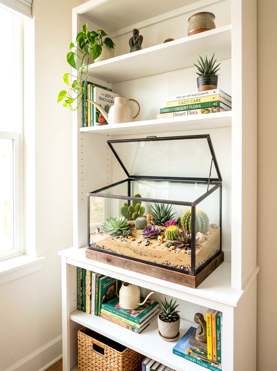 Succulent Greenhouse - 30 indoor greenhouse ideas