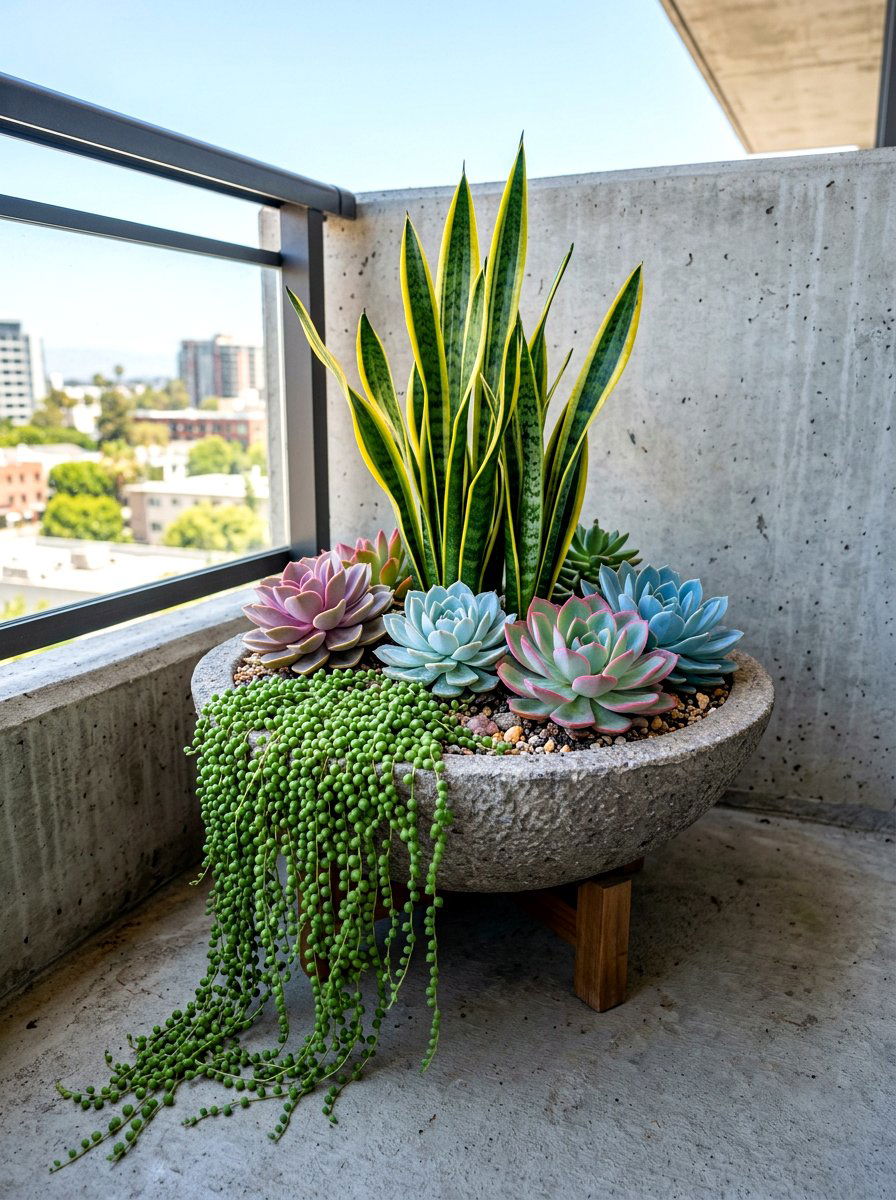 Succulent garden container - 30 mixed container garden ideas