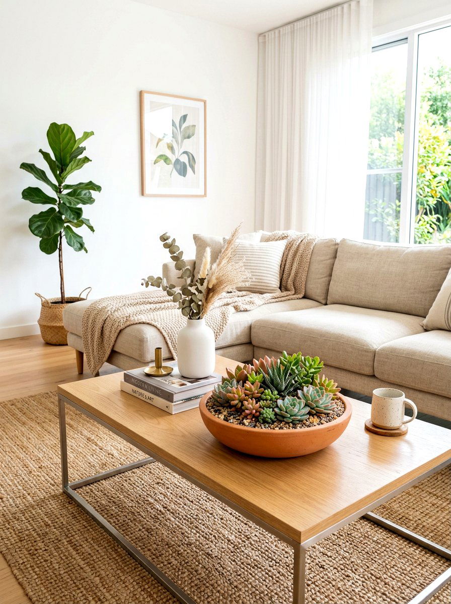 Succulent terracotta garden - 30 terracotta pot ideas