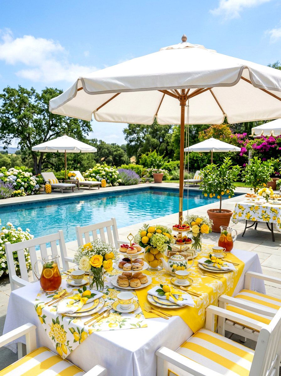 Summer tea party - 30 tea party table ideas