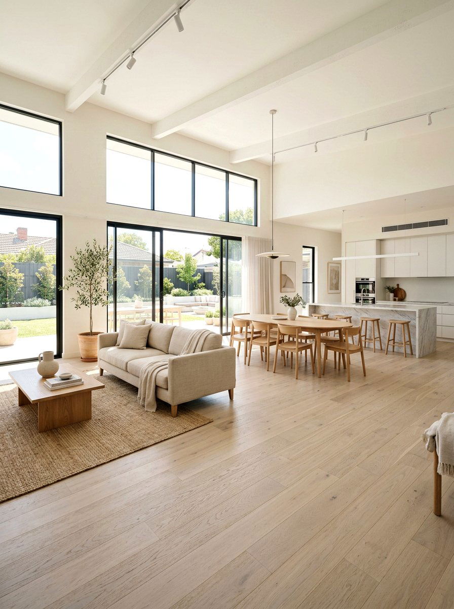 Sun Bleached Wood Flooring - 30 dune inspired decor ideas