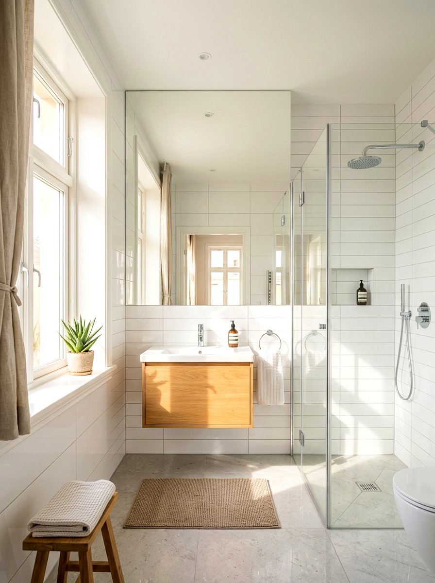 Sun Drenched Bathroom - 30 summer bathroom decor ideas