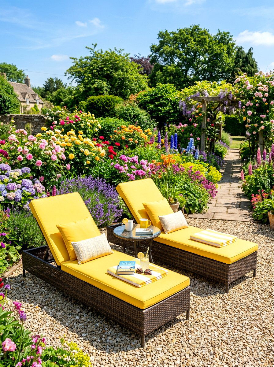 Sunbathing Lounge - 30 backyard zoning ideas