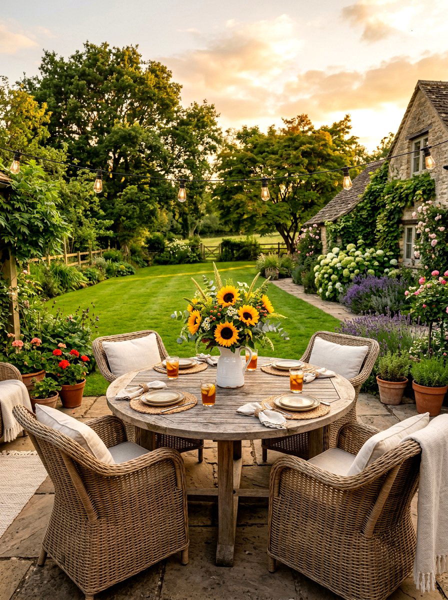 Sunflower floral arrangement - 30 summer table centerpiece ideas
