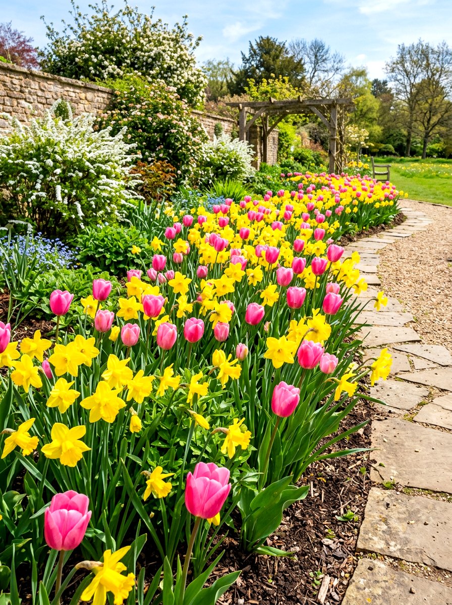 Sunny border bulb pairing - 30 bulb layer planting ideas