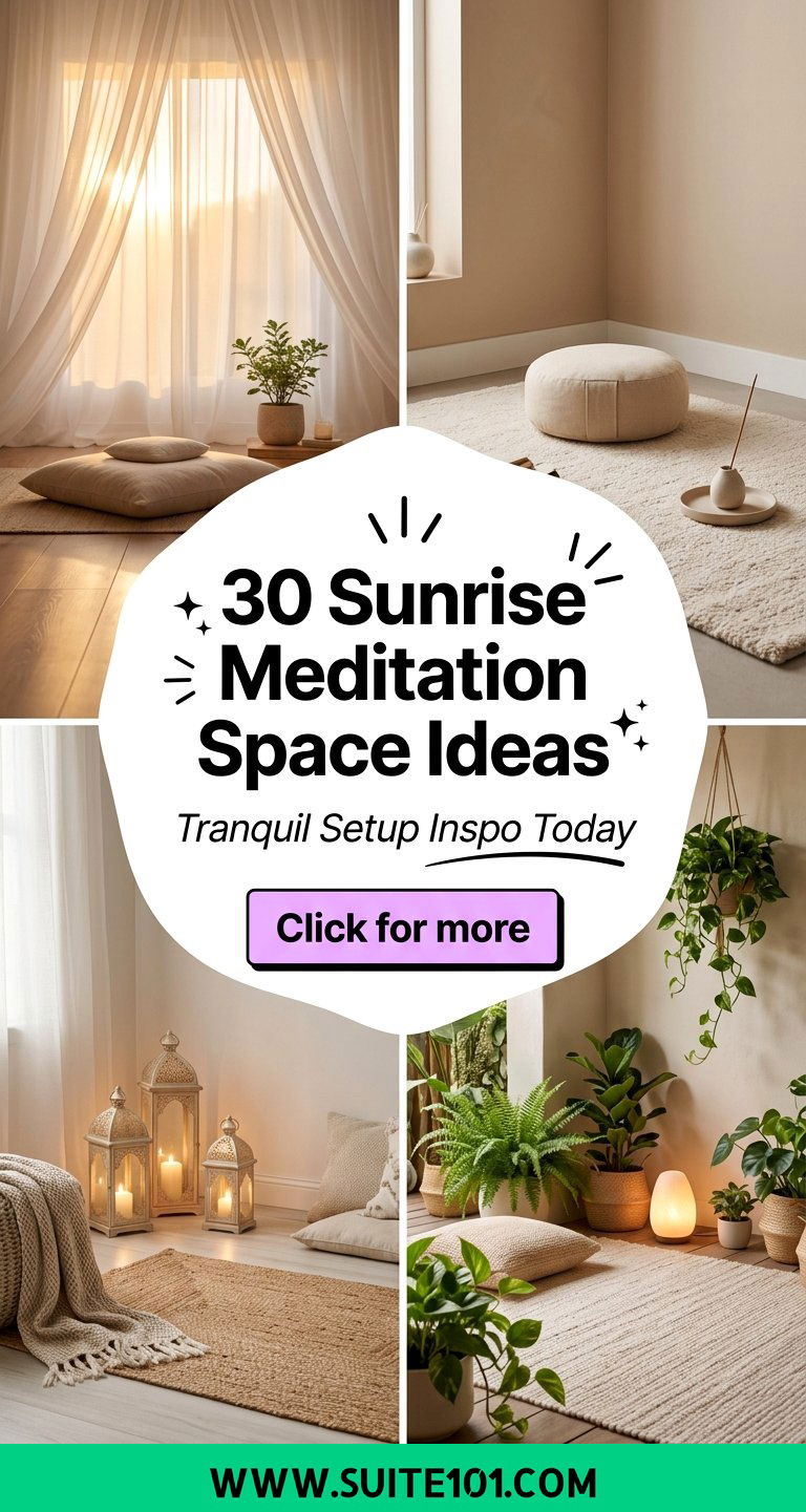 Sunrise Meditation Space Ideas 30 Tranquil Setup Inspo Today - Sunrise Meditation Space Ideas: 30 Tranquil Setup Inspo Today