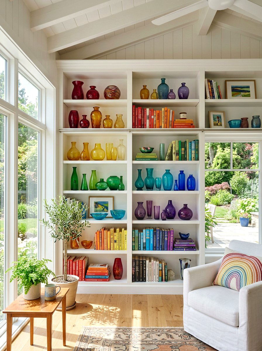 Sunroom Built In Shelves - 30 cozy sunroom ideas