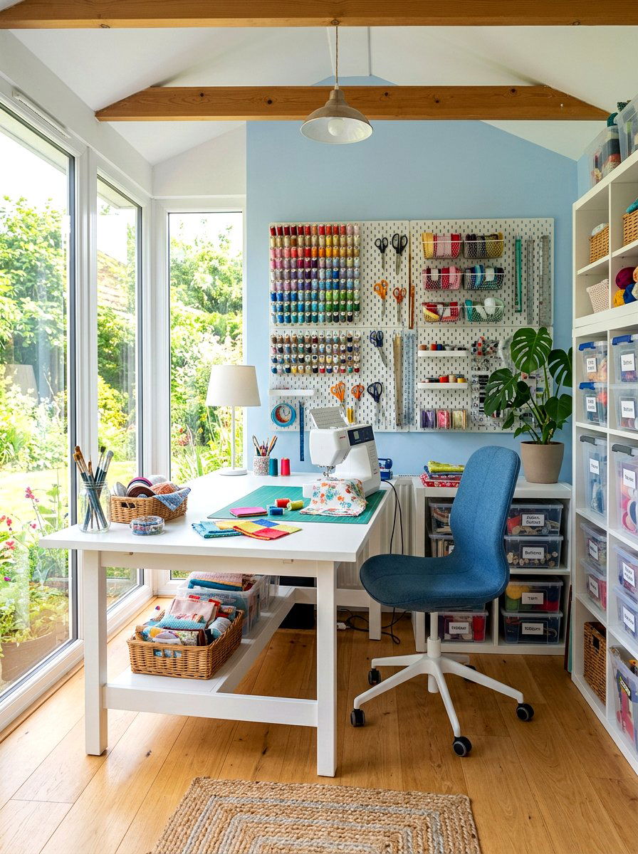 Sunroom Craft Room - 30 apartment sunroom corner ideas