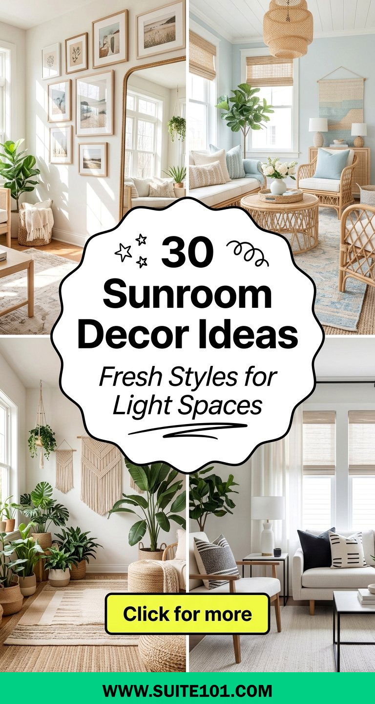 Sunroom Decor Ideas 30 Fresh Styles to Make Your Light Space - Sunroom Decor Ideas: 30 Fresh Styles to Make Your Light Space