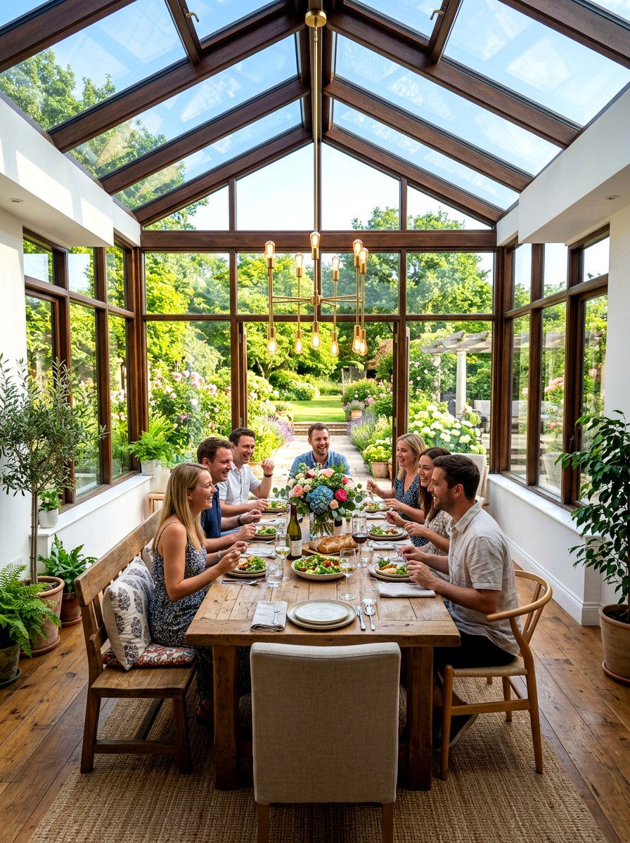 Sunroom Dining Room - 30 sunroom ideas