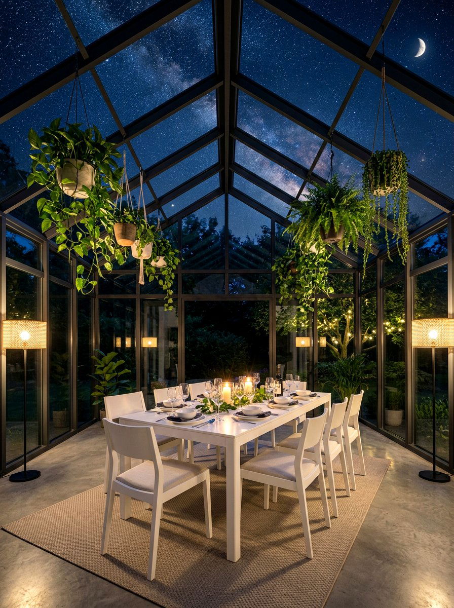 Sunroom Dining Room - 30 romantic dinner room ideas