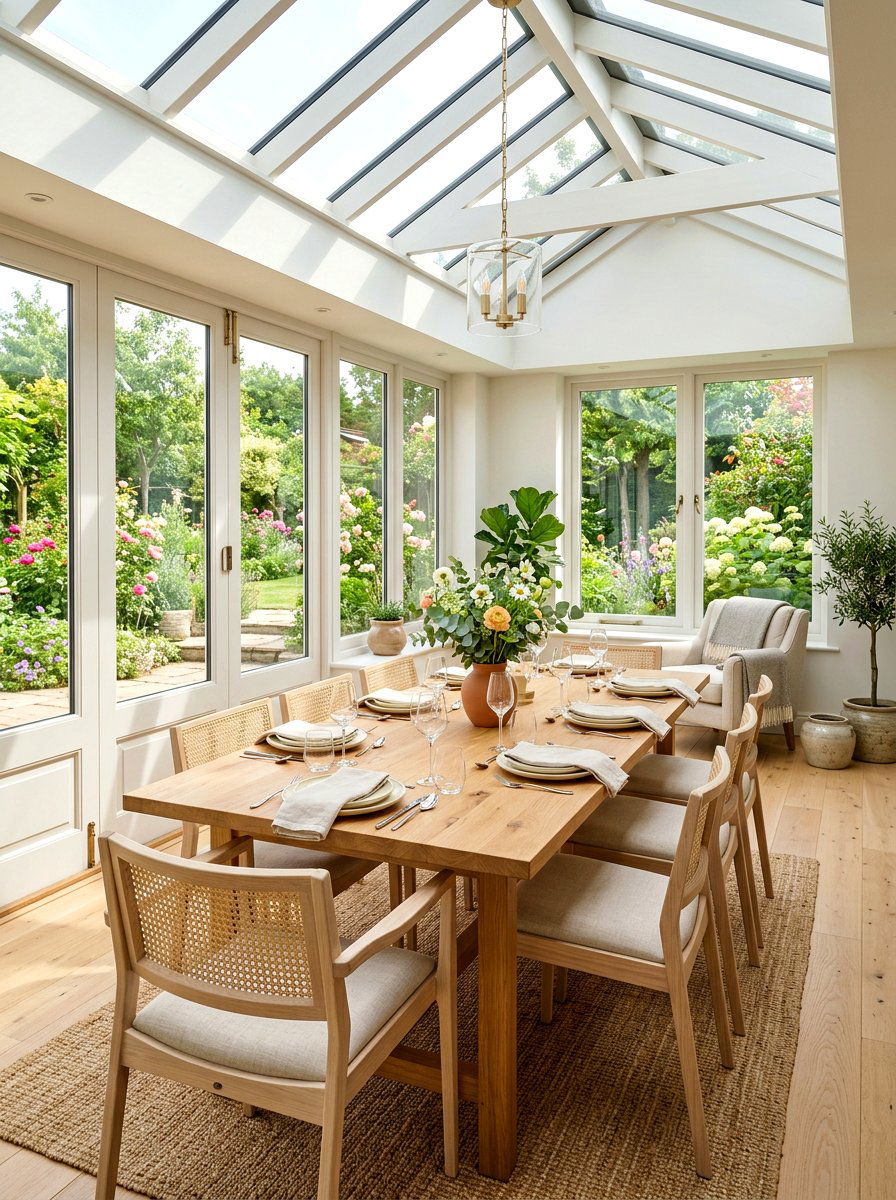 Sunroom Dining Room - 30 bright sunroom ideas