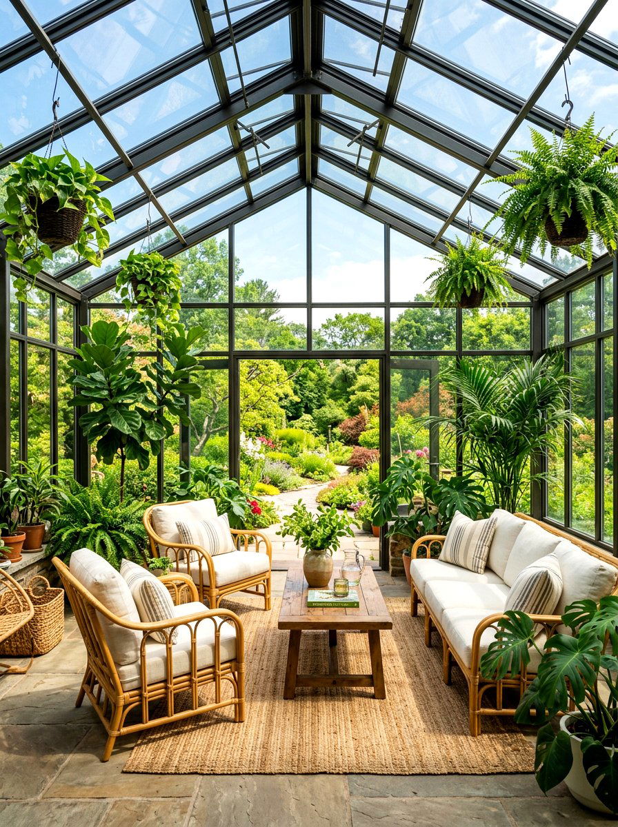 Sunroom Greenhouse - 30 indoor greenhouse ideas