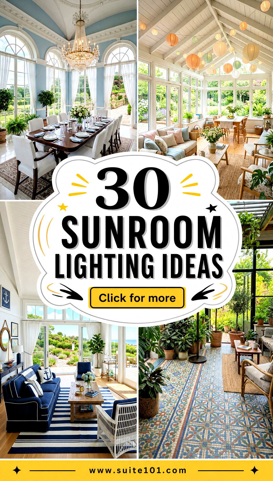 Sunroom Lighting Ideas 30 Brighter Looks for Daytime to Night - Sunroom Lighting Ideas: 30 Brighter Looks for Daytime to Night