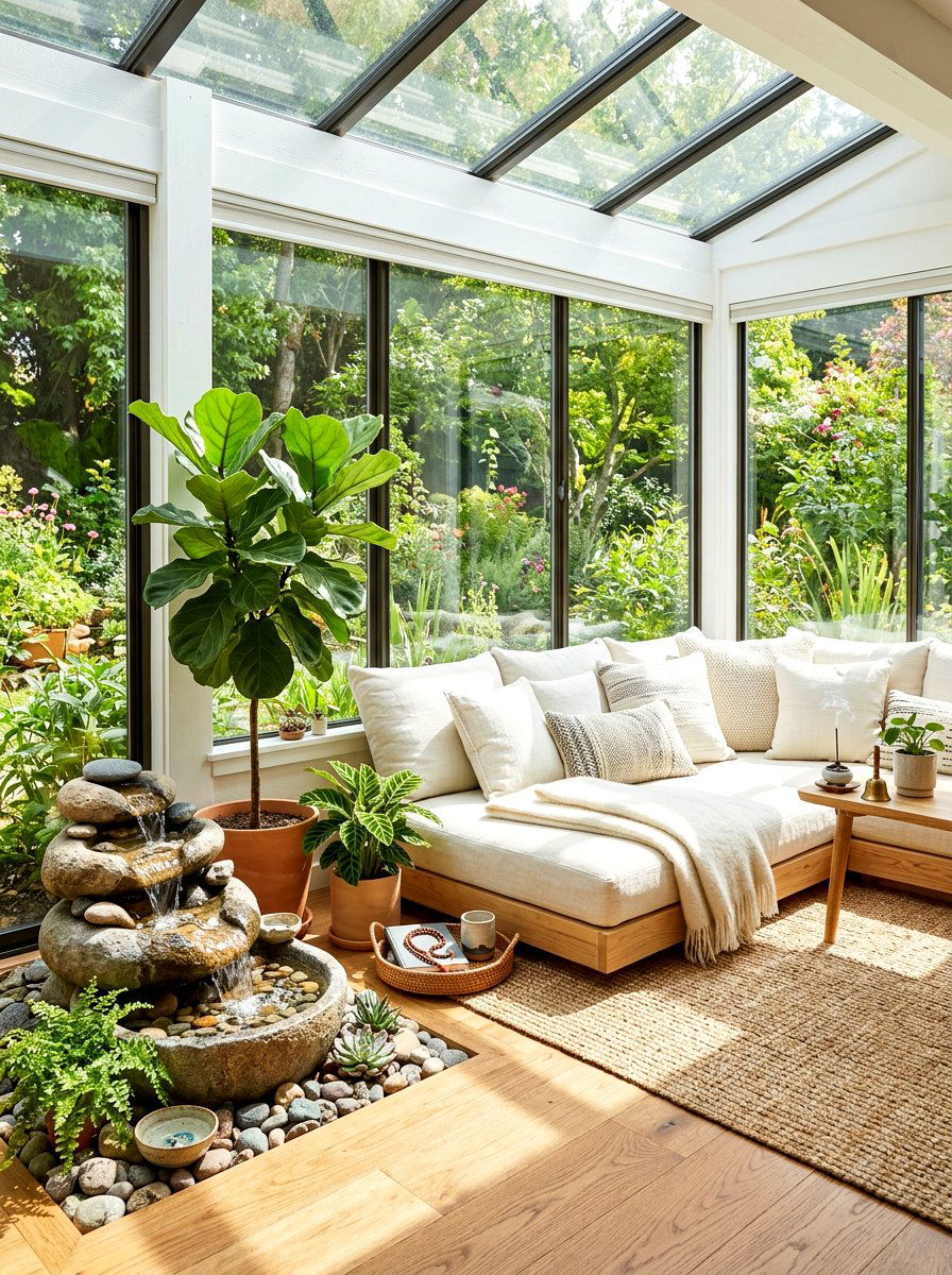Sunroom Meditation Nook - 30 meditation nook ideas