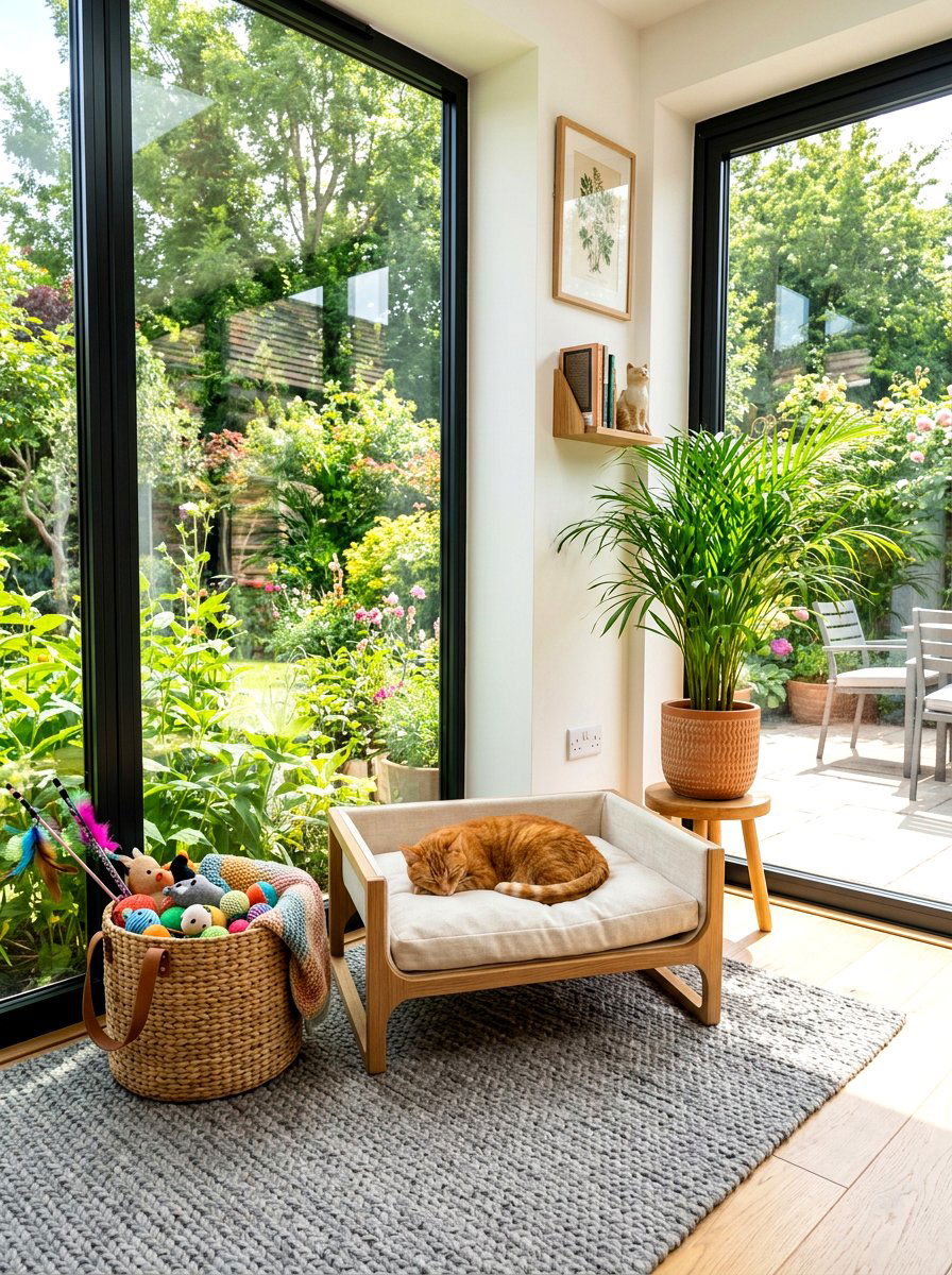 Sunroom Pet Corner Furniture - 30 apartment sunroom corner ideas