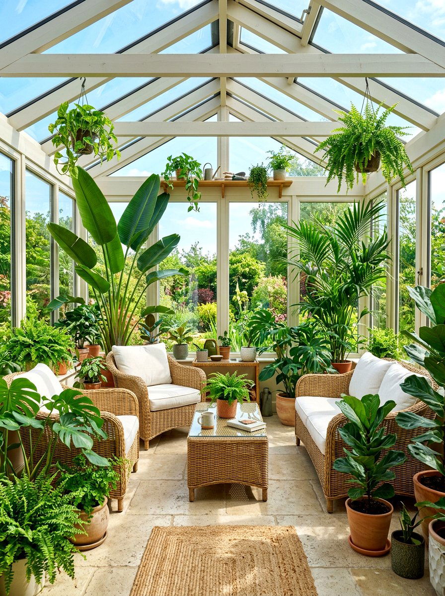 Sunroom Plant Collection - 30 indoor garden ideas