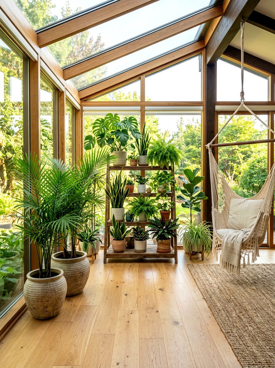 Sunroom Plant Decor - 30 sunroom decor ideas