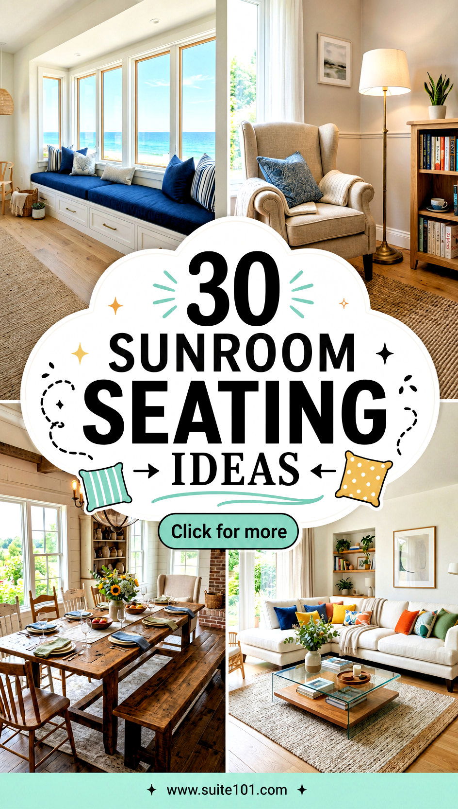 Sunroom Seating Ideas 30 Cozy Ways to Style Your Relaxing Room - Sunroom Seating Ideas: 30 Cozy Ways to Style Your Relaxing Room