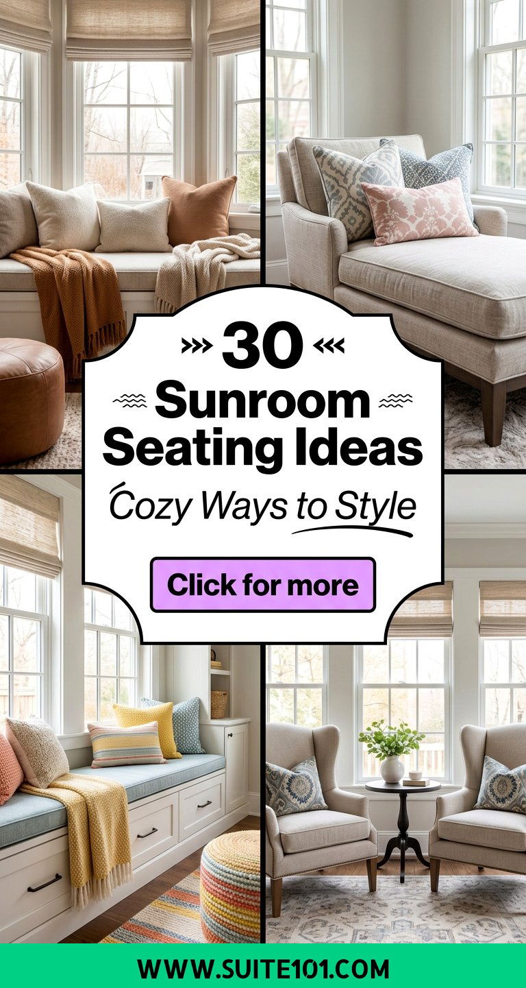 Sunroom Seating Ideas 30 Cozy Ways to Style Your Relaxing Room - Sunroom Seating Ideas: 30 Cozy Ways to Style Your Relaxing Room