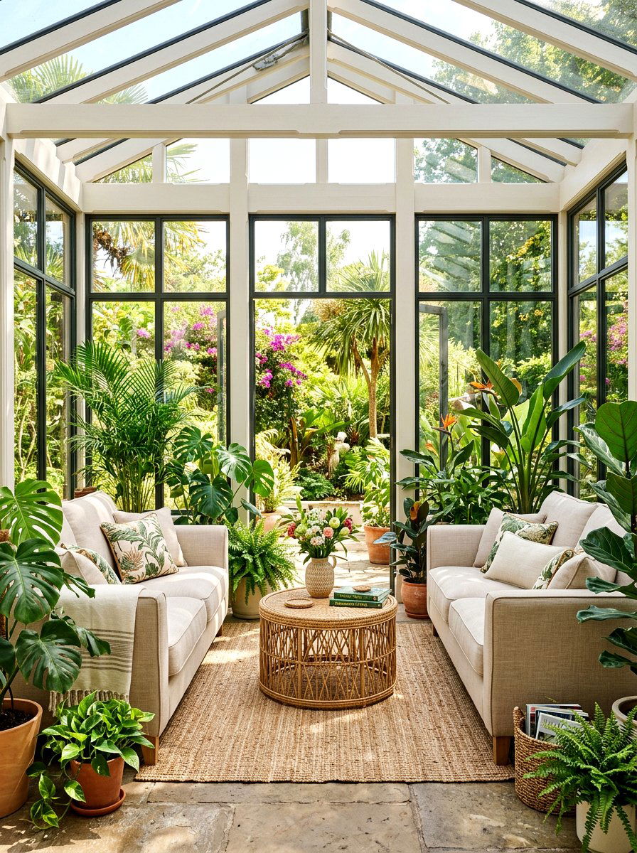 Sunroom Twin Sofa Seating - 30 twin sofa living room ideas