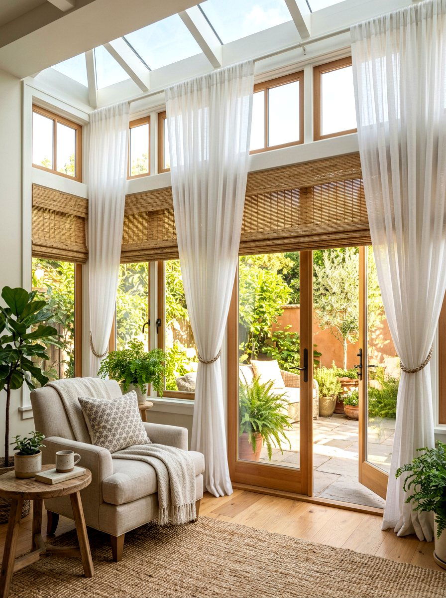 Sunroom Window Treatments - 30 sunroom decor ideas