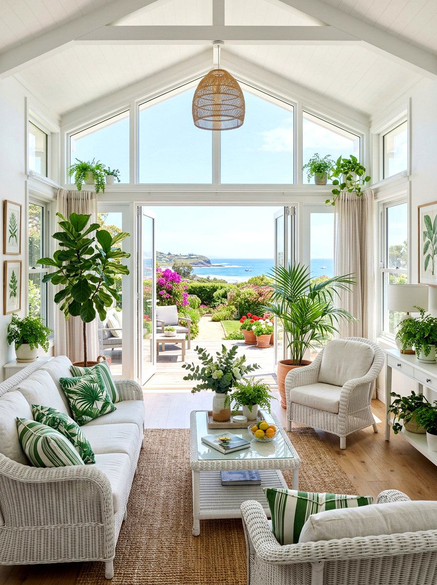 Sunroom With Floor To Ceiling Windows - 30 clean air room ideas