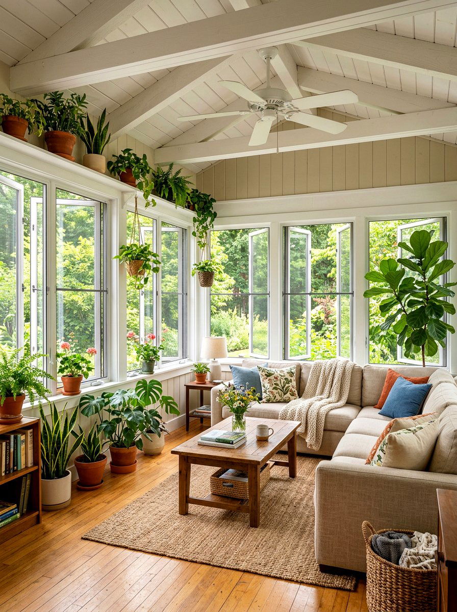 Sunroom With Screened Windows - 30 screened patio enclosure ideas