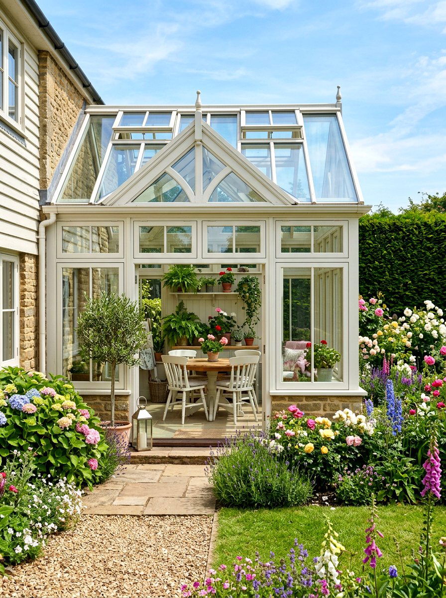 Sunroom With Skylight Roof - 30 outdoor garden room ideas