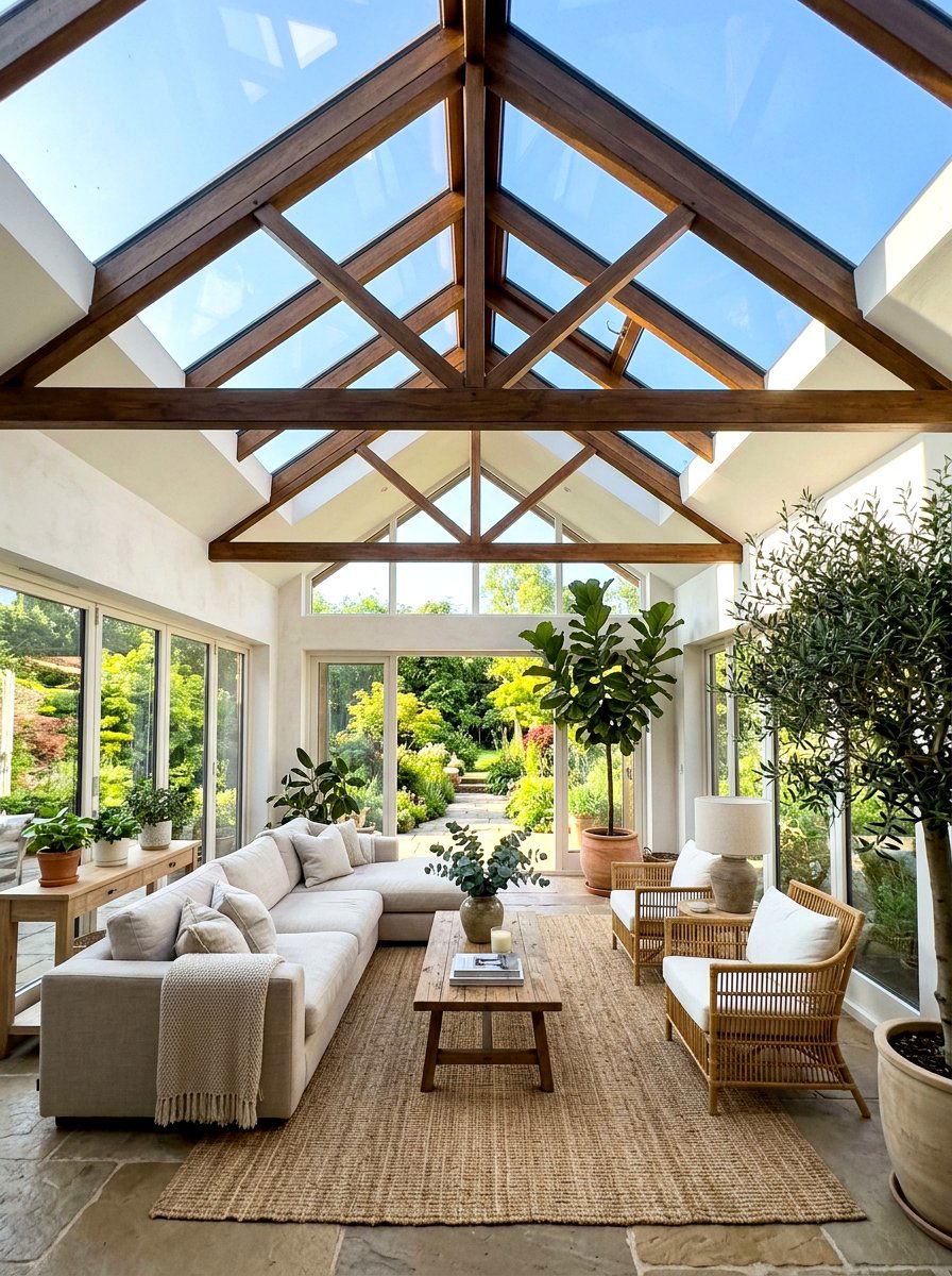 Sunroom With Skylights - 30 sunroom ideas