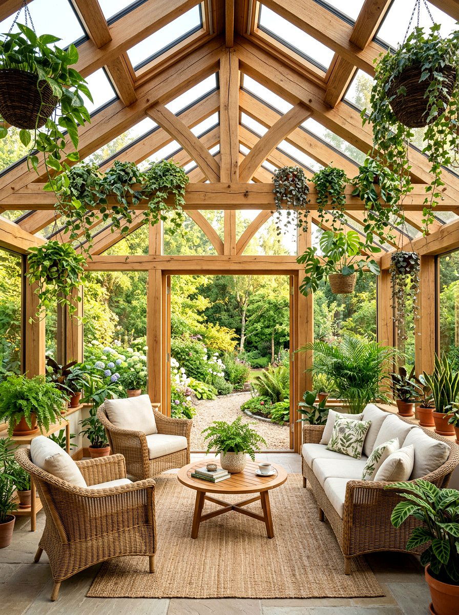 Sunroom Wood Beams - 30 rustic beam ceiling ideas