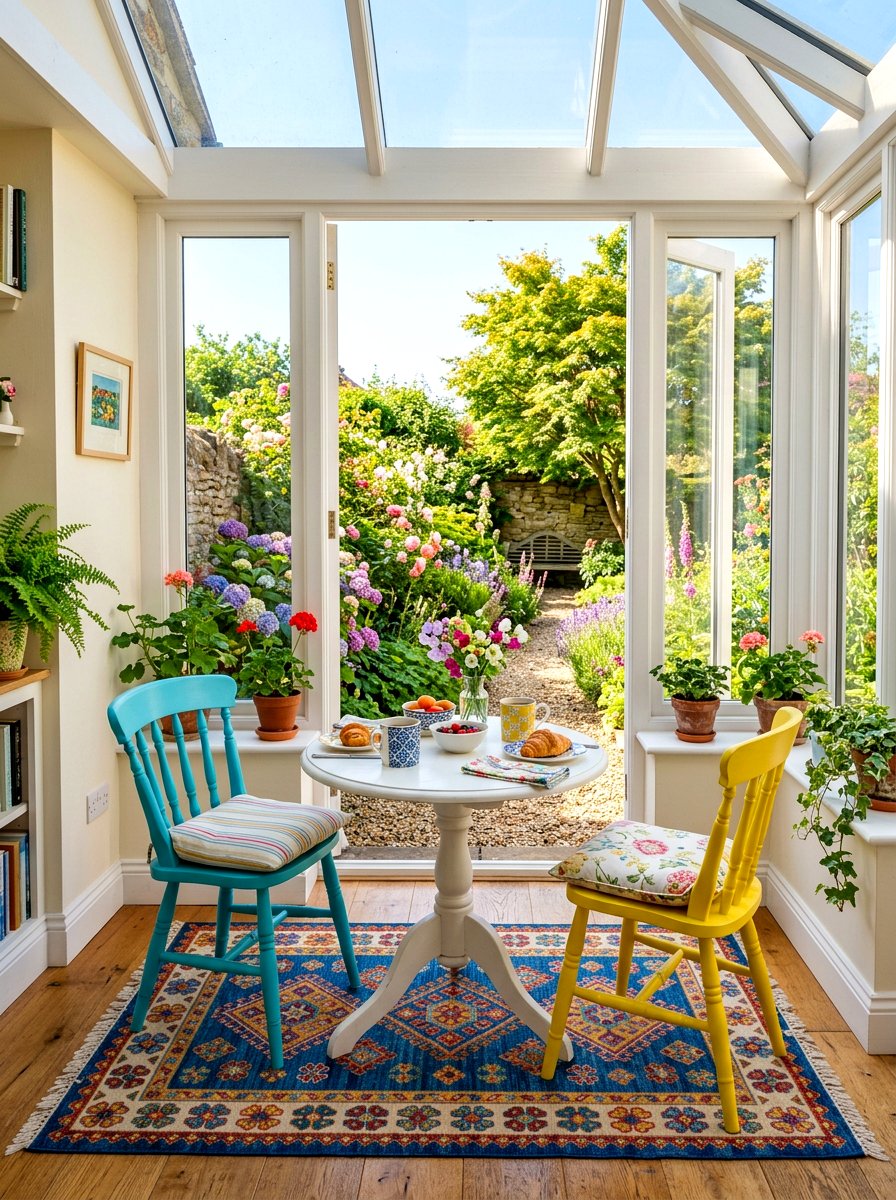 Sunroom breakfast nook - 30 four season room ideas