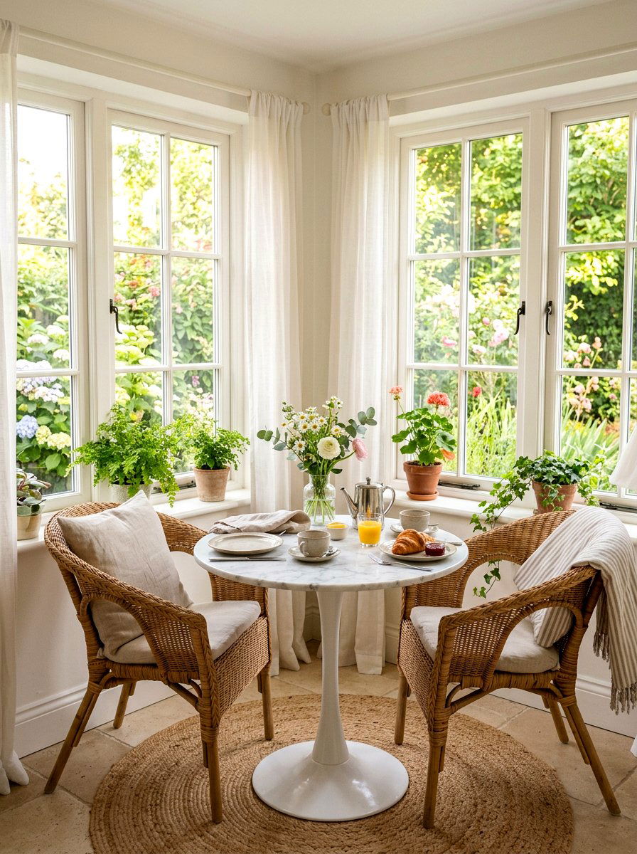 Sunroom breakfast nook - 30 modern sunroom ideas