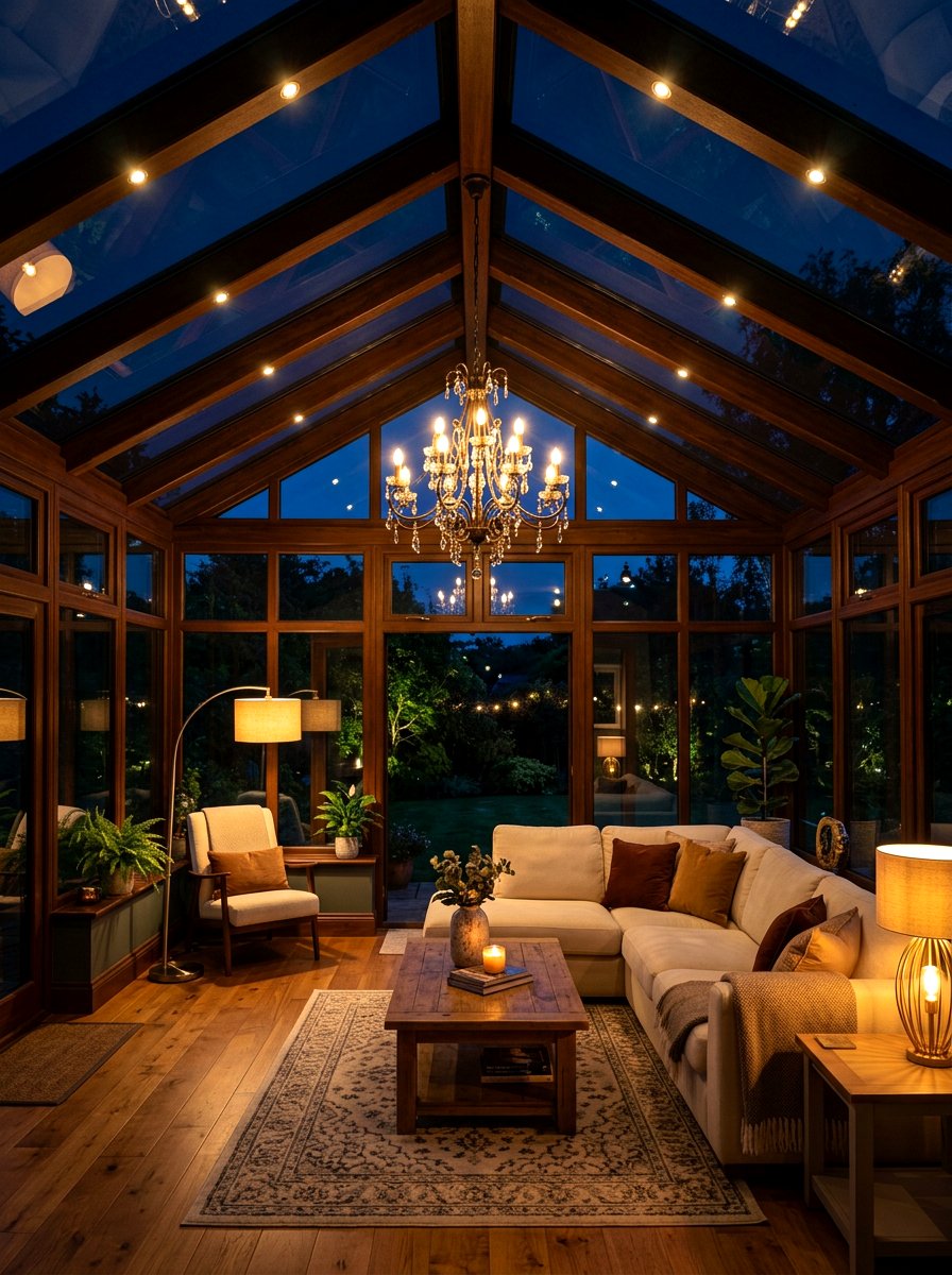 Sunroom lighting - 30 elegant sunroom ideas
