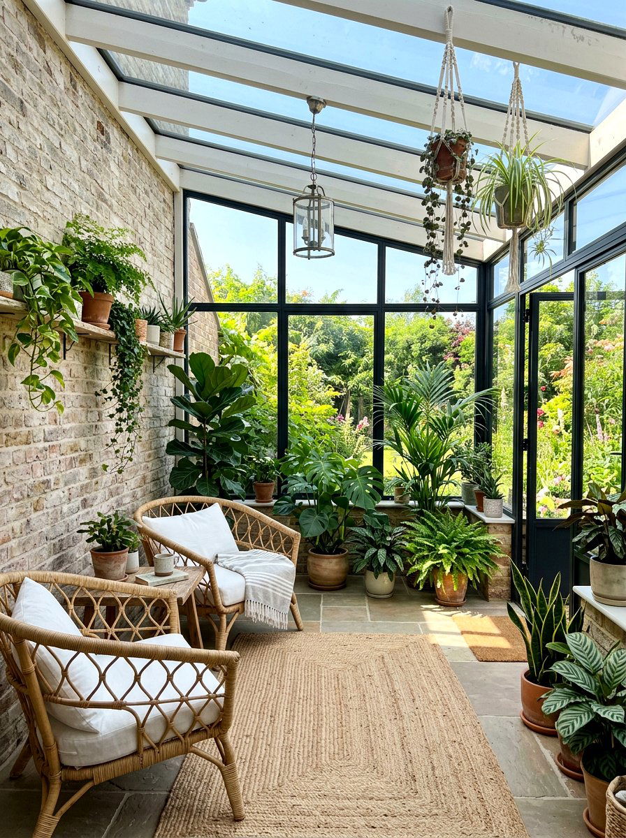 Sunroom limewash brick interior - 30 limewashed brick wall ideas