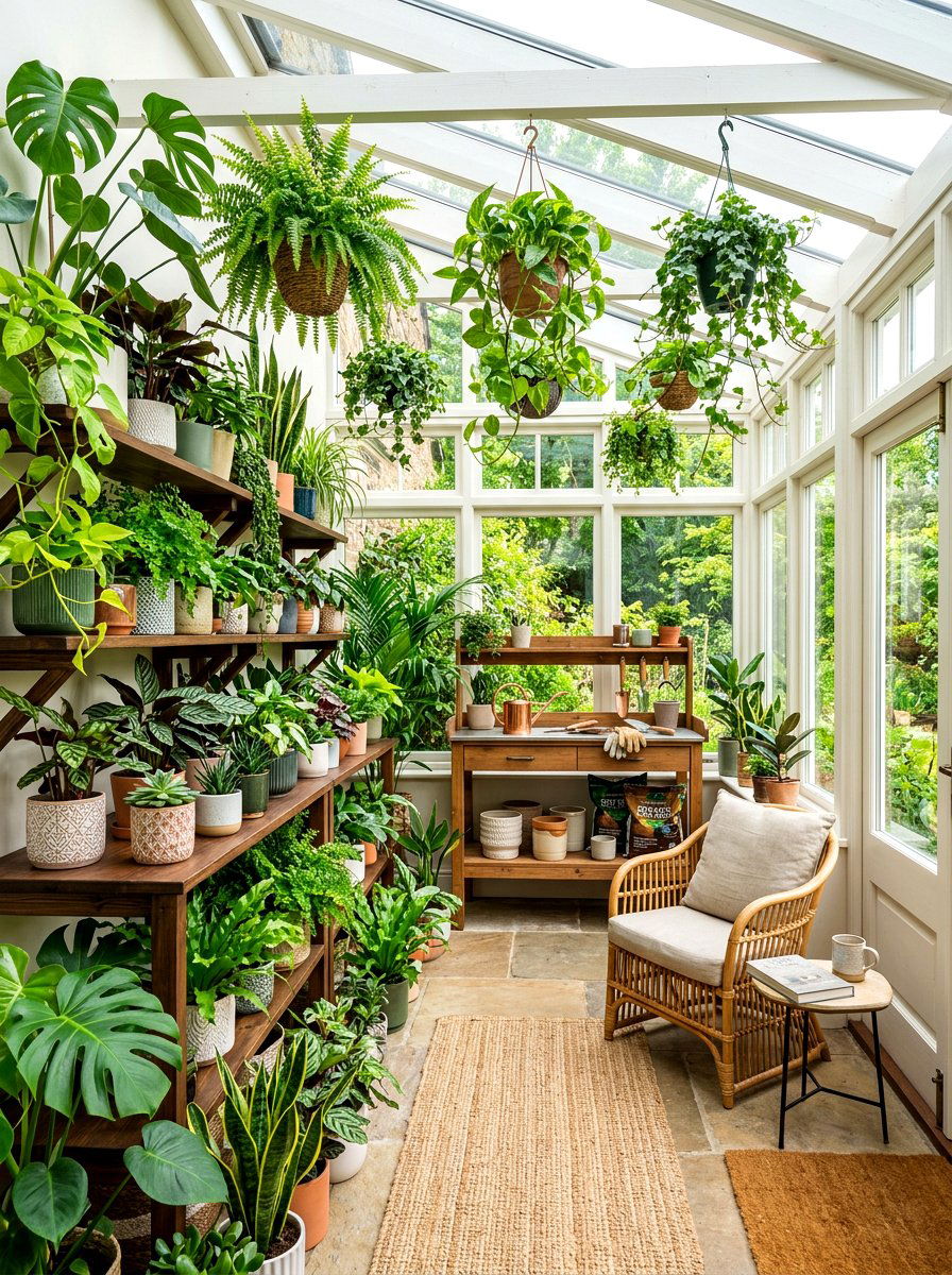 Sunroom plant room - 30 elegant sunroom ideas