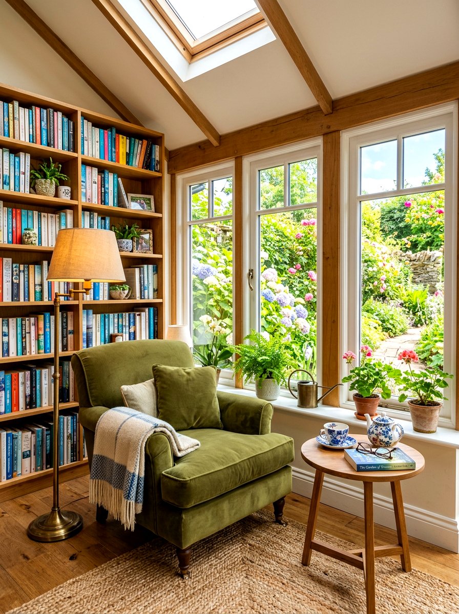 Sunroom reading nook - 30 four season room ideas